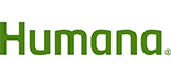 Here's an alt tag for the image: Humana company logo